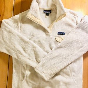 Patagonia Women’s Pullover Fleece - White - M